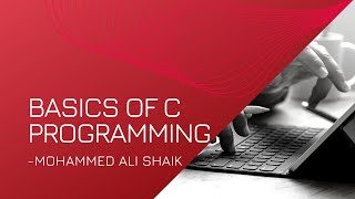 Basics of C programming- History of C, C Tokens, Data types,...