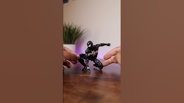 LET’S POSE! Marvel Legends Retro Symbiote Spider-Man #shorts