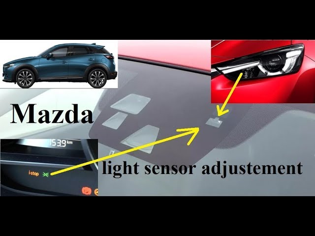 How to change the sensor sensitivity Mazda -