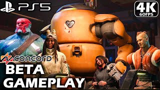 CONCORD PS5 BETA Gameplay [4K 60FPS] - No commentary