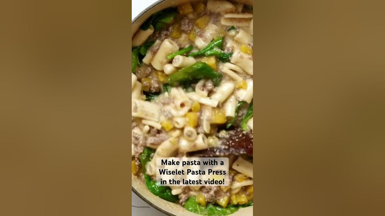 Homemade Pasta Recipe With KitchenAid Pasta Attachment - That Susan Williams