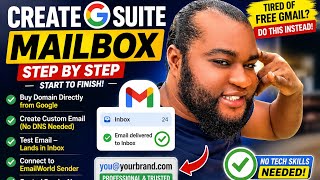 Stop Using Free Gmail!Create a Professional Business Email