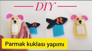 Keçeden parmak kuklası yapımı / DIY / İDEA / Making a finger puppet from felt Keçeden parmak kuklası yapımı / DIY / İDEA / Making a finger puppet from felt