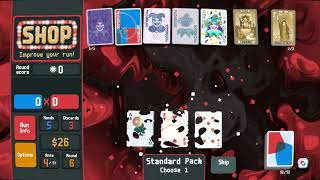 Throwback to skip to the win - Balatro v0.9.3i Demo