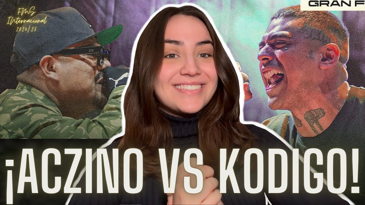 Reaccionando a 'ACZINO VS KODIGO!!!' - Final FMS Internacional 2024/25