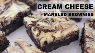 Fudgy Cream Cheese Marbled Brownies (Cheesecake Brownies)