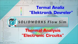 SOLIDWORKS Flow Simulation - Thermal Analysis | Electronic Circuits 🌀 by NonCAD Keys 316 views 9 months ago 11 minutes, 55 seconds