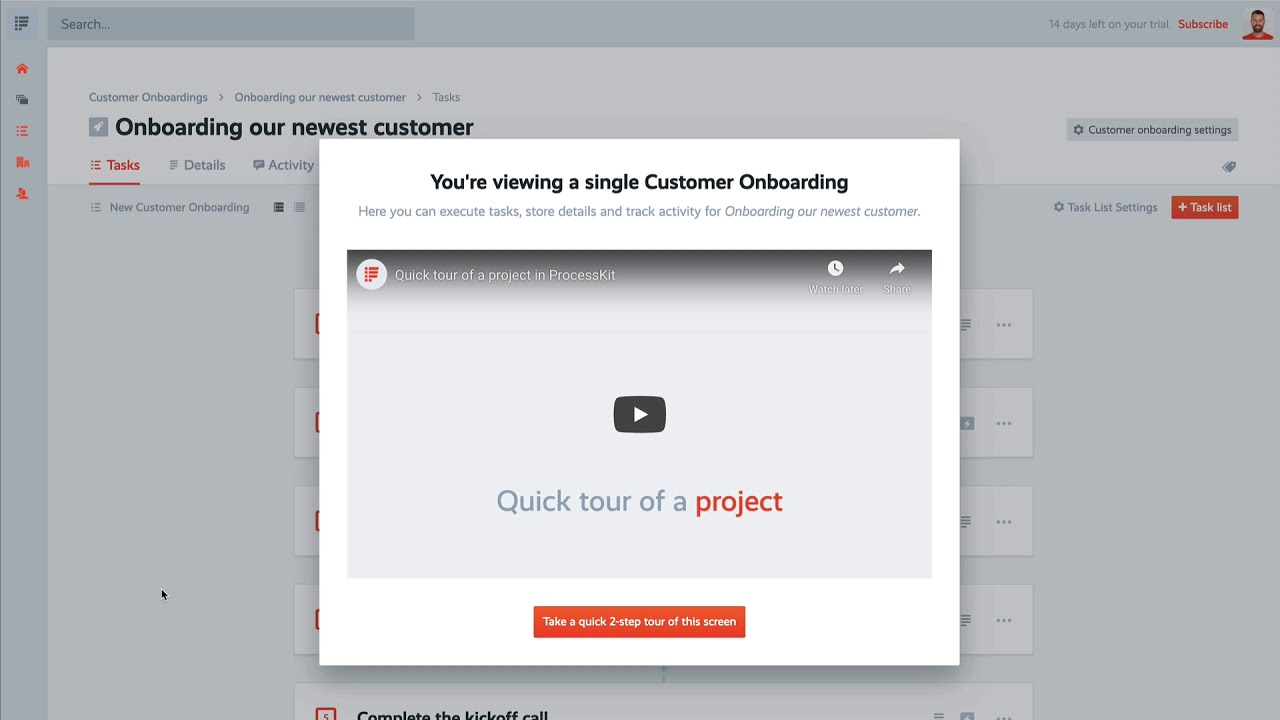 The Process Builder in ProcessKit - YouTube