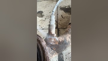 How To Removing Rusted Stuck Oxygen Sensor Easy Way #oxygen #sensor #removing #rusted