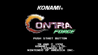 Полное прохождение Контра Форс (Contra Force) nes