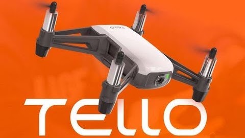 First Tello flight using DroneBlocks! Drone