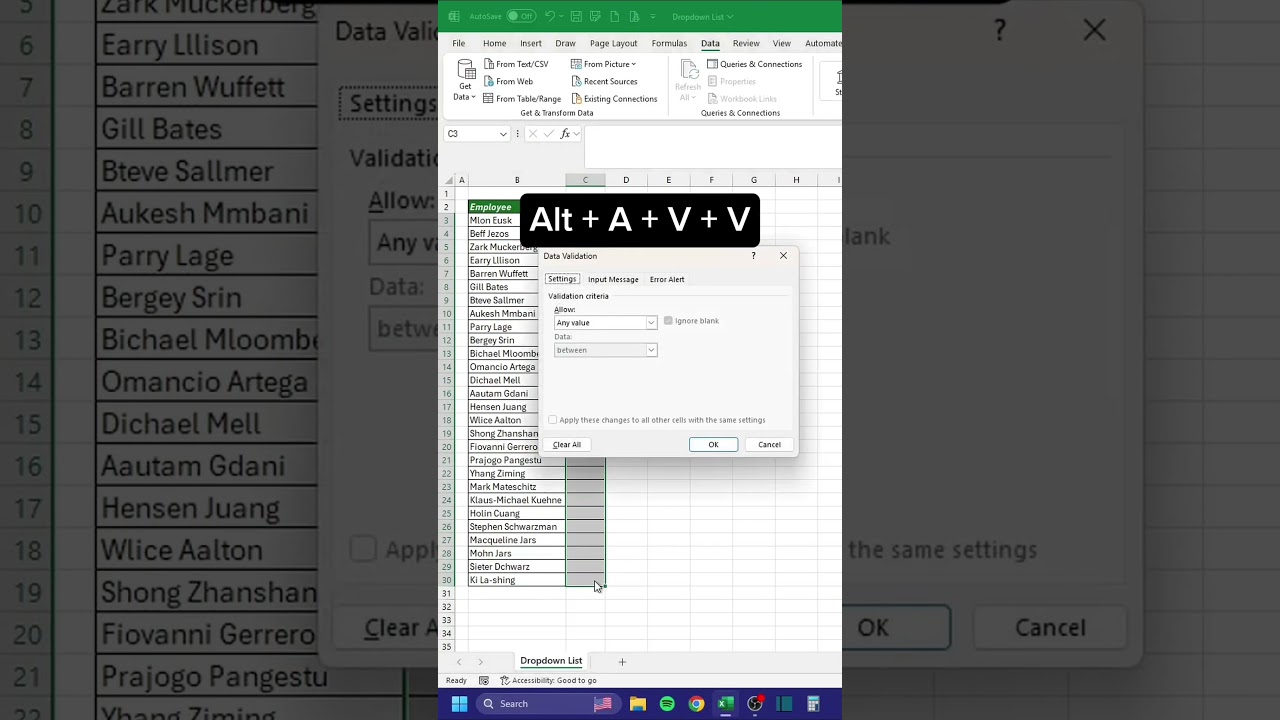 Как создавать выпадающие списки в Excel‼️ 