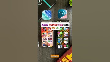 Apple RUINED THIS with iOS 26 ! #youtubeshorts #ios26 #ios26beta #ios26features #iphone #apple #ios