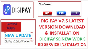 DigiPay v7.5 latest version installation & Latest RD services 2024 #csc #cscvle #digipay #cscupdate