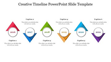 How To make a Creative Timeline in PowerPoint #slideegg