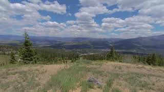 Baldy Mountain Clouds 3 Above Treeline Rocky Mountains VR180 VR 180 Virtual Reality Travel   Colorad