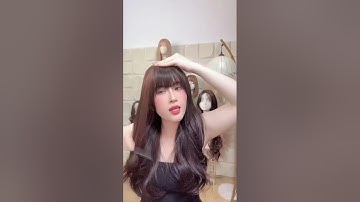 Cách sử dụng tóc nguyên đầu dệt kim mã DK93 | Hotline (Zalo) : 0937863439 | Tóc Giả Bình Dương Đẹp