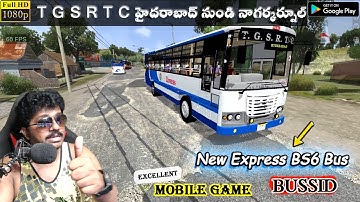 Released How to Download New TGSRTC BS6 EXPRESS BUS MOD in Bus Simulator Indonesia Telugu