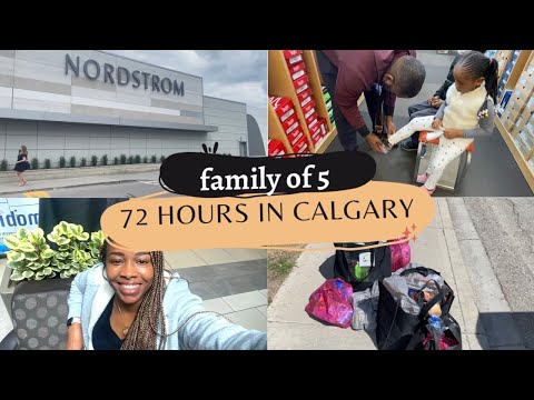 72 hours in Calgary ,Canada  as permanent residents And a Tour of our Two(2 )bedroom basement AirBNB