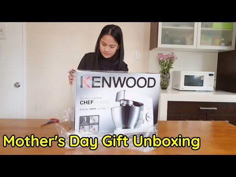 koste uddybe to uger Unboxing Kenwood Chef Classic Stand Mixer - YouTube