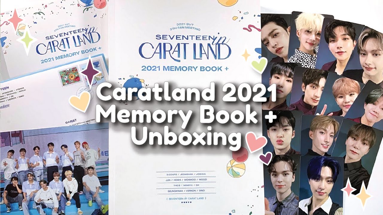 Seventeen in Caratland 2021 Memory Book + ♡ Unboxing