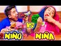 Chamacos horribles vs Chamacas fastidiosas comiendo CHATARRA en la ESCUELA!