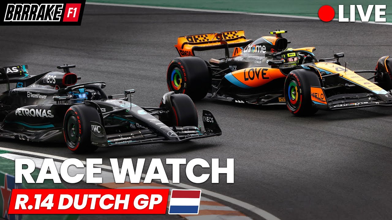 2023 Dutch GP - Live Watch Along with F1 Engineer