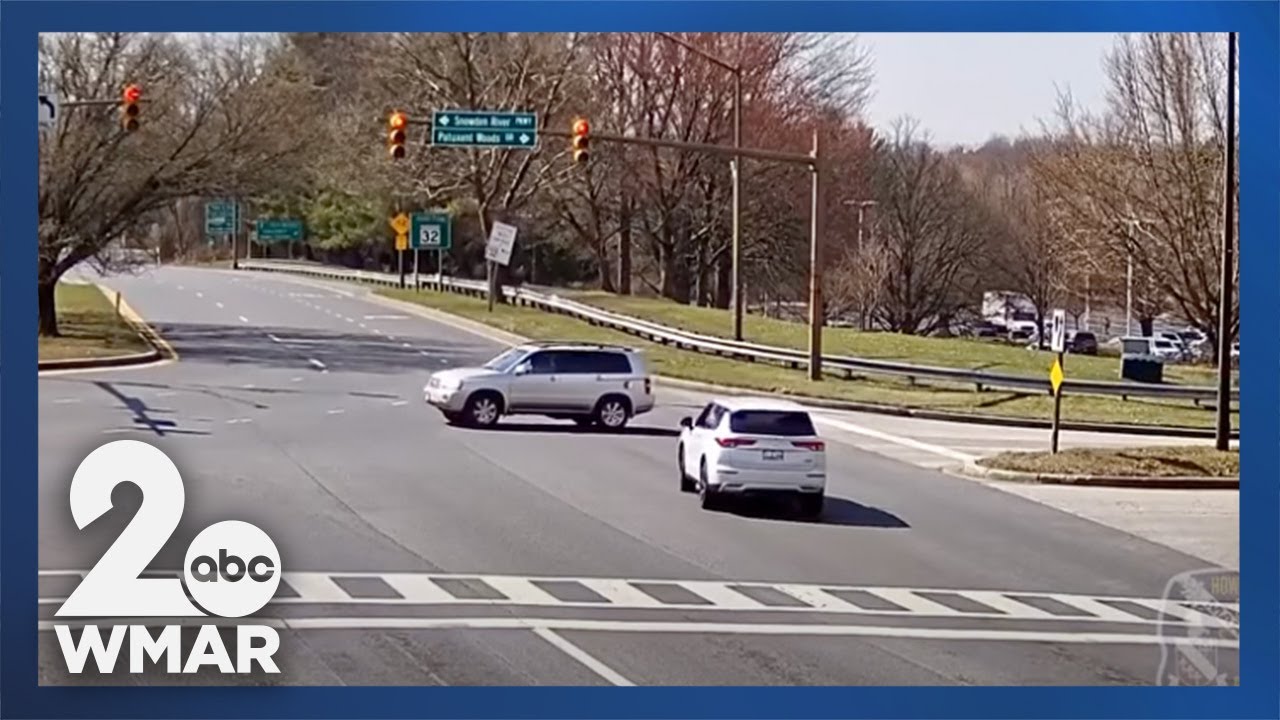 Police release compilation video of near misses from running red lights ...
