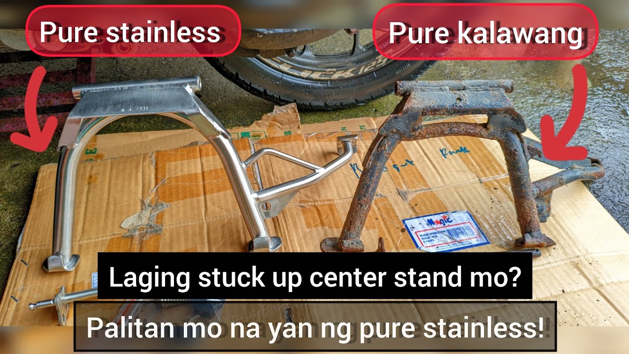 Honda click center stand replacement. (Easy turorial 2025) - YouTube
