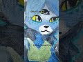 #furry #furries #anthroart #painting #artandcraft #flatcanvas #8x10 #artwork #paintingdrawing