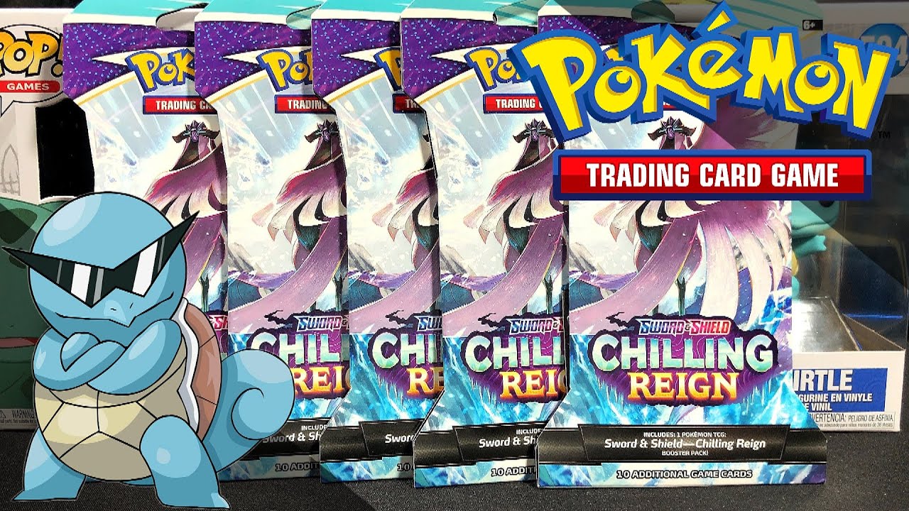 chilling reign card sleeves Amazon.com: Pokemon Sword & Shield Chilling Reign Sleeved Booster main image 0