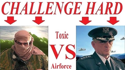 🔴 C&C Generals Zero Hour - Challenge Hard - 6 - Toxic vs Airforce 🔴