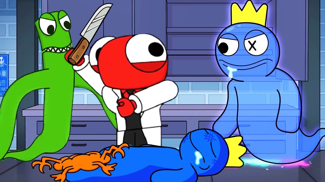 THE RAINBOW FRIENDS DIE but GHOSTS GET REVENGE! Cartoon Animation by  GameToons 