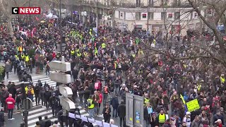 Manifestation à Paris : une mobilisation en baisse