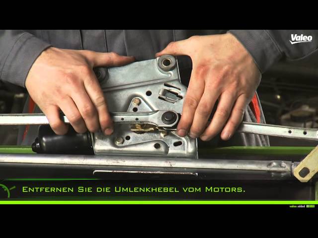 Tauschen Sie einen Valeo-Heckwischermotor ganz einfach aus! 