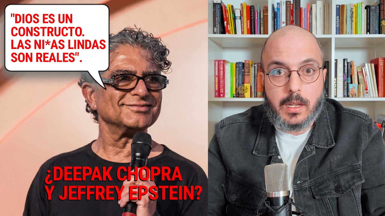Deepak Chopra en los archivos de Epstein (3,000+ veces!)