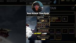 YEAGER Clan BERSERK Build is Broken #AOT #Gaming