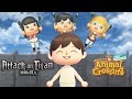 Attack on Titan but it&#39;s Animal Crossing | 進撃の巨人 x どうぶつの森