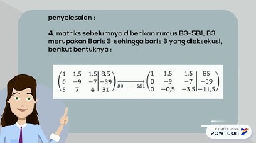 Pengenalan Metode Eliminasi Gauss Jordan