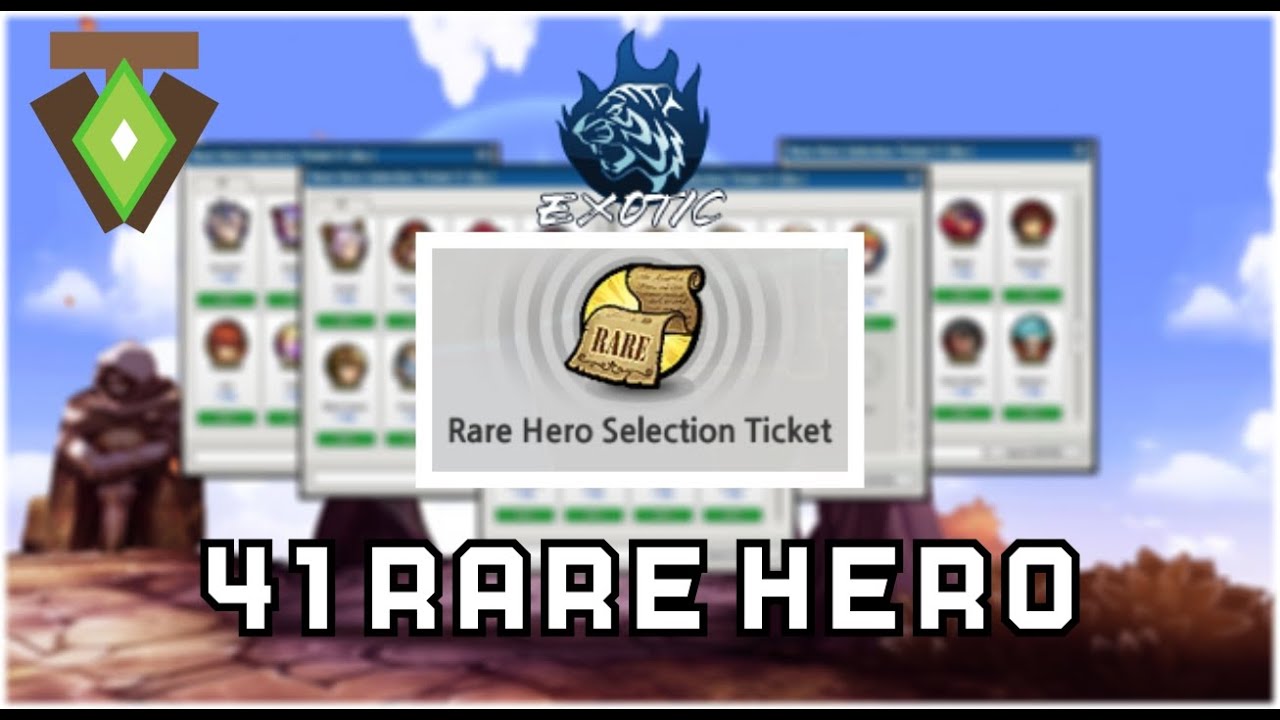 lost saga hero rare  Update 2022  41 Hero Rare Pada Rare Hero Selection | Lost Saga Exotic