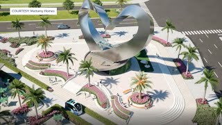 World's tallest heart sculpture under construction in Port St. Lucie