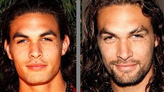 Jason Momoa and Scar. Before and After