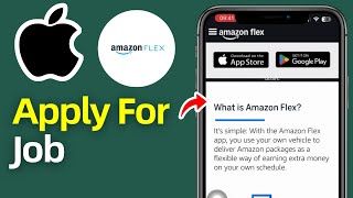 How To Apply For Amazon Flex Delivery Job In Canada! (2025) screenshot 1