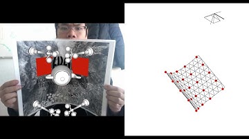 Reconstruct and augment a planar deformable object in realtime