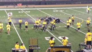 DHS Marching Band August 19 2016