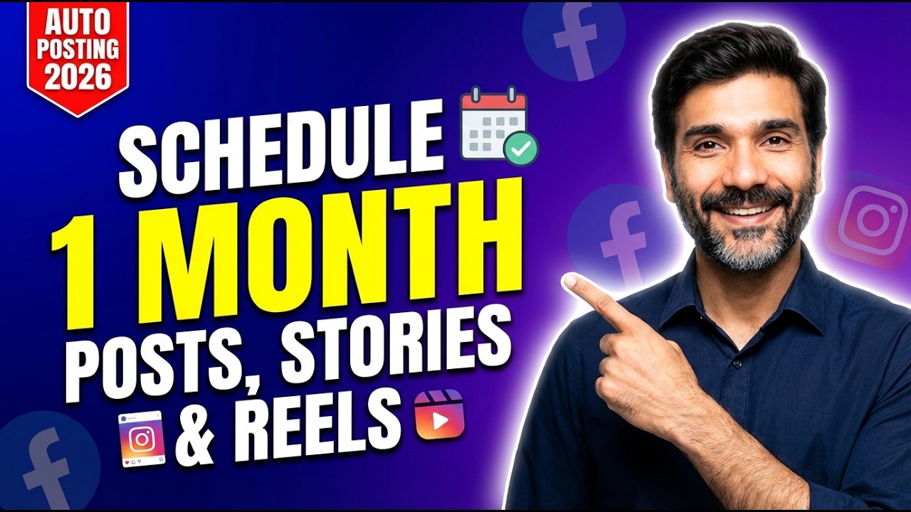 How to Schedule Posts on Facebook Page | How to Auto Schedule Facebook ...