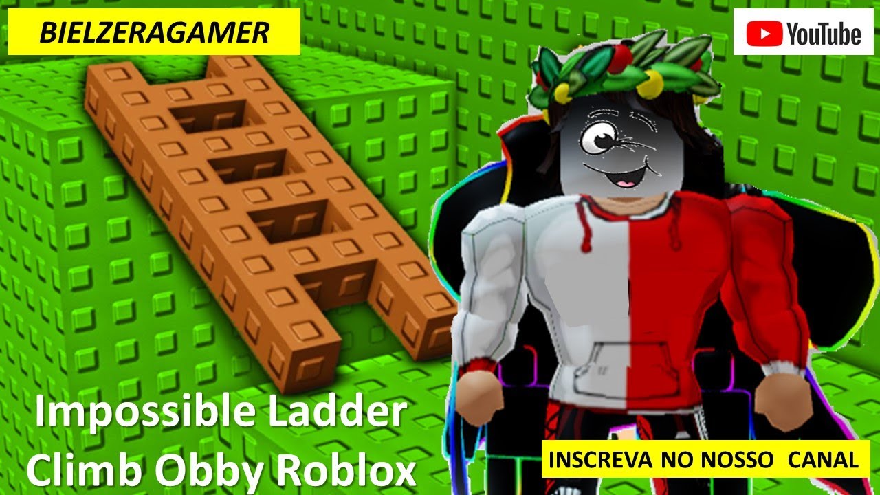 Jogando o jogo da escada do Roblox, será que é difícil? Impossible