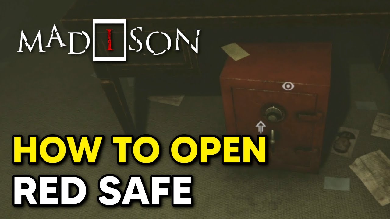 MADiSON How to Open Red Safe Safe Code YouTube