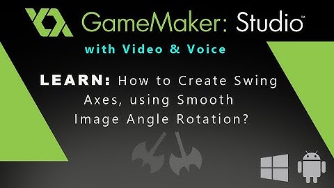 Game Maker Studio: How to Create Swing Axes, using Smooth Image Angle Rotation?