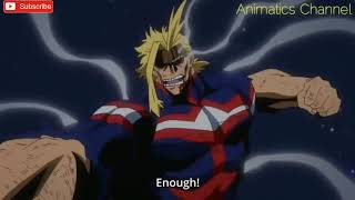 All Might vs  All For One FULL FIGHT